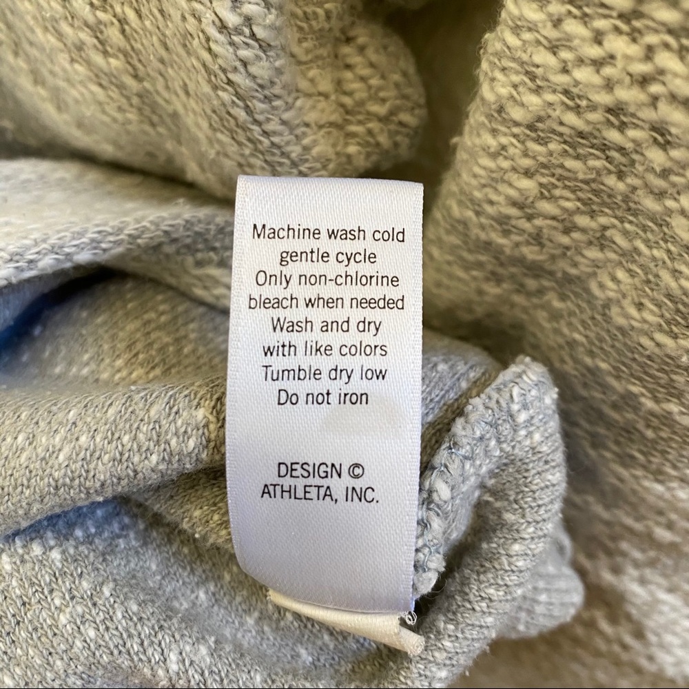 ATHLETA Castle Peak Slub Crewneck Sweater - Size S - Picture 11 of 11
